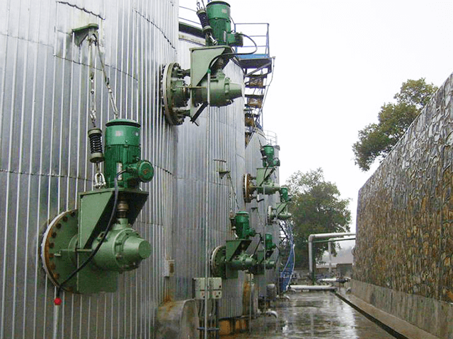 Chemisch mengen Voor roerwerk in chemische tanks