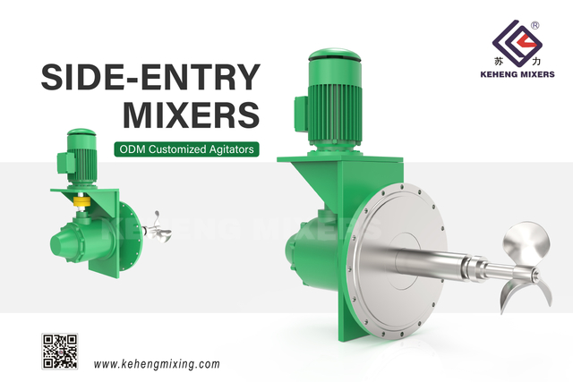Mixer Entri Sisi Hastelloy Pemantauan Jarak Jauh Daya